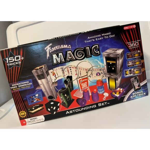Fantasma Deluxe Mesmerizing Magic Set Amateur’s Magic Kit for Boys & Girls - Picture 1 of 3